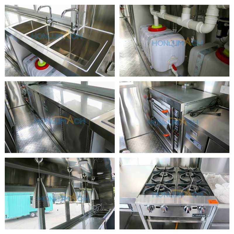 5.7m Mobile Catering Trailer Details