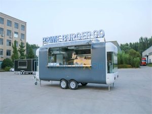 6m burger van trailer for sale