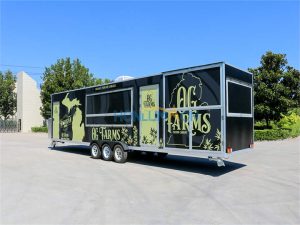 10m food truck front view