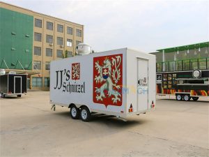 16ft Schnitzel Food Trailer