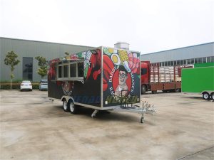 fully loaded concession trailer for sale