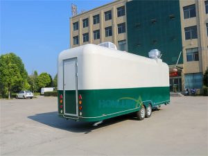 25ft Galvanized Food Truck France