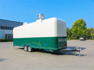 25ft Galvanized Food Truck France