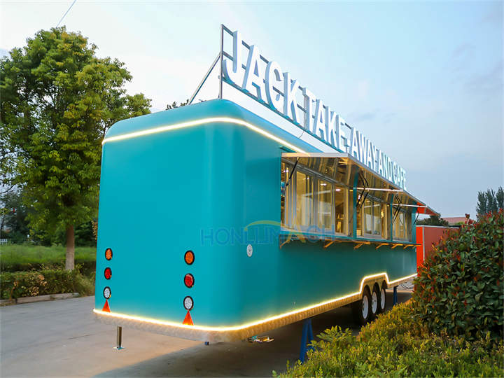 36ft mobile kitchen food truck