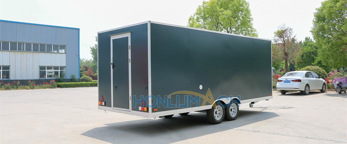 5.5m custom build food trailer Canada