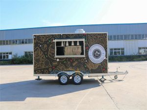 13ft mobile fast food cart for sale