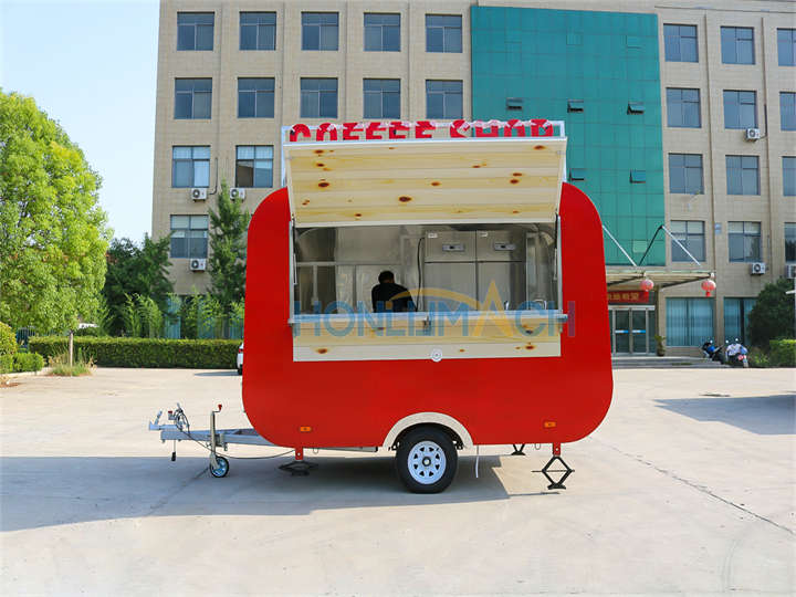 3.5m mobile coffee shop trailer