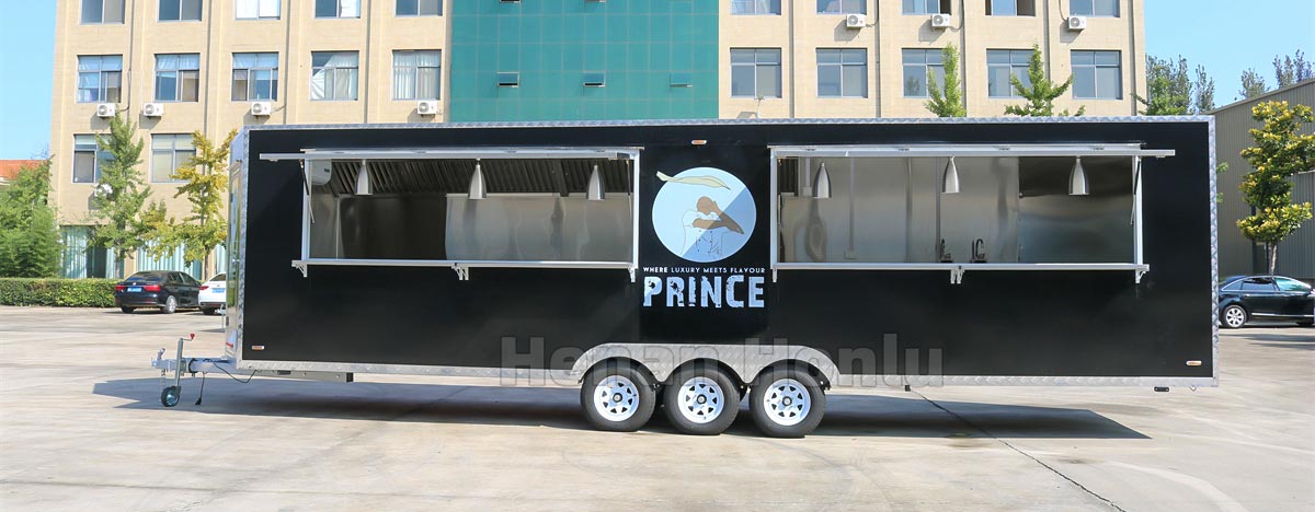 30ft large monile catering trailer