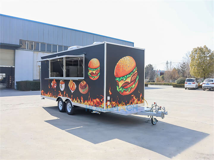 18ft fast food truck