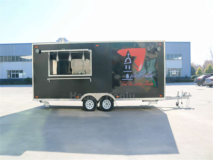 5.7m food van American Standard