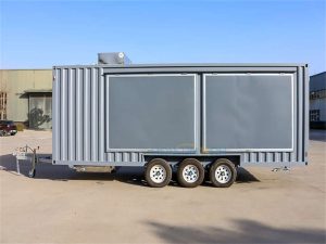 5.8m container trailer with toilet Lebanon