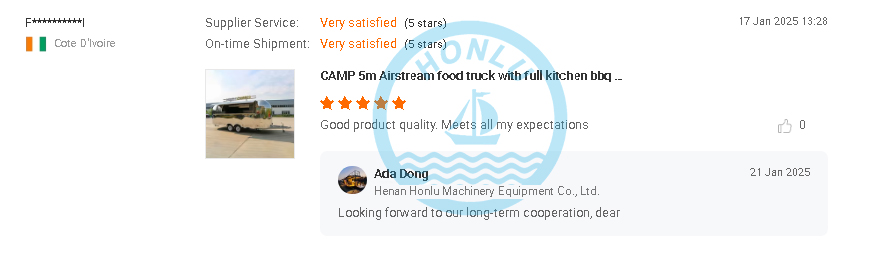 Côte d'Ivoire airstream trailer customer review