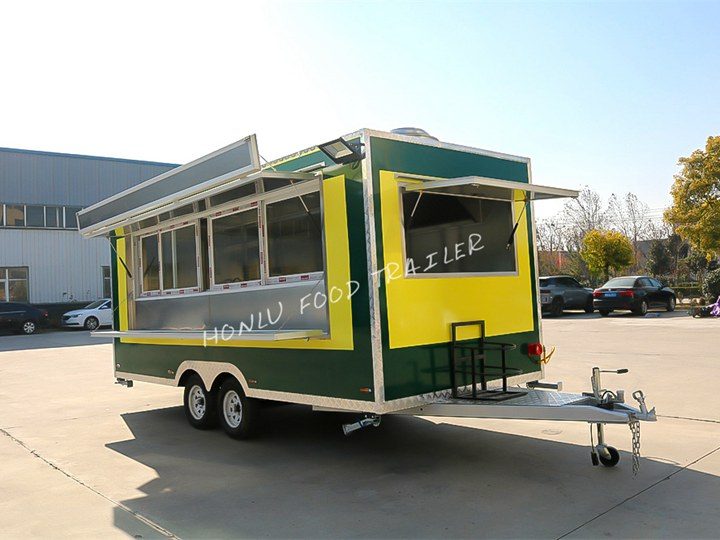 Customized 5M street food trailer (4)